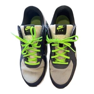 Nike Air Max Excee Blackened Blue Neon Green Size 11 *Rare Sneakers Air Max